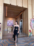 Halter Neck Hollow Out Ladies Party Dresses